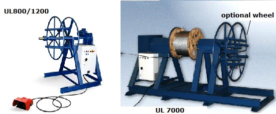 wire rope winding machines